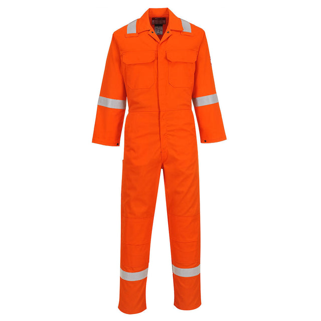 Medium Orange Portwest Bizweld Iona Flame Resistant Coverall BIZ5ORRM