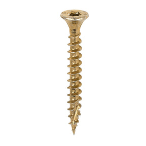 4.0 x 35 Timco Countersunk TX20 Clamp Fix C2 Woodscrews Yellow 40035C2C