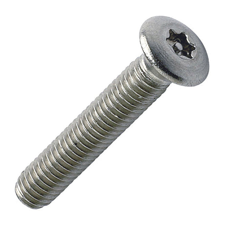 M3.5 x 25 Resistorx Raised Countersunk Security Screw T10, Stainless Steel A2