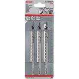 Bosch T344DF 152mm Jigsaw Blade for wood 5-100mm (Pack Of 5) P/No. 2 608 634 243
