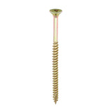 Timco 5.0 x 120mm (10 x 4" 3/4) Countersunk Pozi Pz2, Classic Woodscrew, Steel Zinc / Yellow Plated, 50120CLAS