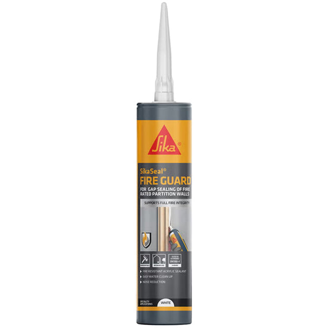 Sikaseal Fire Guard Intumescent Acrylic Sealant, White 295ml 902103