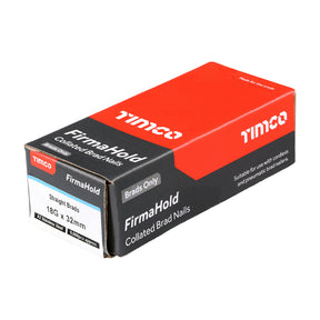 Firmahold 18g x 32mm Stainless Steel A2, Air Electric Brad (5000 nails per box) BSS1832