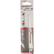 Bosch S611DF 150mm Sabre Saw Blabe Heavy for wood & metal (Pack of 5) P/No. 2 608 656 258
