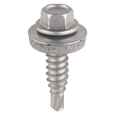 6.3 x 25 Timco Hex agon Head Stitching Screw, Steel Exterior Quality Plating. Timco code: S25W16B