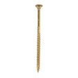 5.0 x 100 Timco Countersunk TX25 Clamp Fix C2 Woodscrews Yellow (Tub of 300) 50100C2CTUB