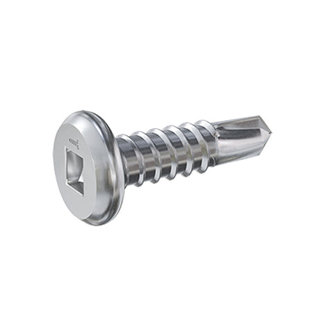 Trunk-Tite 5.5 x 40mm Pan Square SQ2 Woodscrew, Net Coat Zinc Plated. TFTK5540