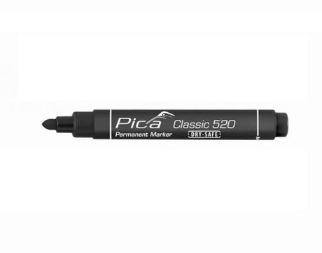 Pica 520/46 Permanent Marker Round Tip 1-4mm Black