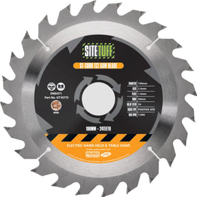 Site Tuff ST-CORD 184 x 16 x 40t TCT Wood Blade, for Corded Saws GT10755
