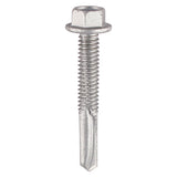 Timco 5.5 x 38mm Self Drill Screw, Metal To Metal, Exterior Quality Plating For Steel 3.0-12.5mm Thickness H38