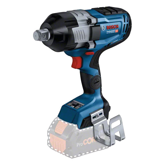 Bosch GDS 18-1600HC Bi-turbo Impact Wrench (without battery or charger) in L-BOXX