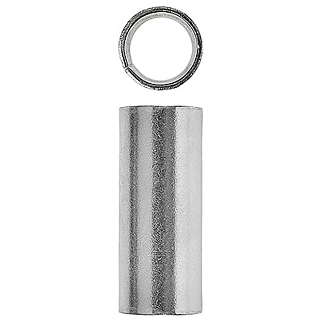 M12 Tube Spacer, Diameter 14mm x 80mm Long, Steel Zinc Plated