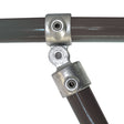 Single Swivel Combination C45 Size 9 (G50) Handrail Fitting, Galvanised 173-D60 (Kee Klamp Compatible C50-9)