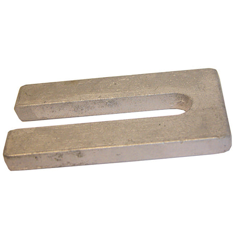 No.2 50mm x 100mm x 10mm with a 14mm slot (Suits bolts up to M12) Steel Metal Horseshoe Trouser Shim galvanised