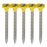 TIMco 4.0 x 50 Classic Wood Collated Screws Stainless Steel, Phillips Drive, Pack of 1000, 4050CLASSCOL