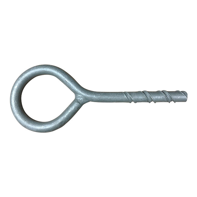 M12 x 120mm Scaffold Ring Bolt  (58mm Eye) Mechanical Zinc 0824M580120