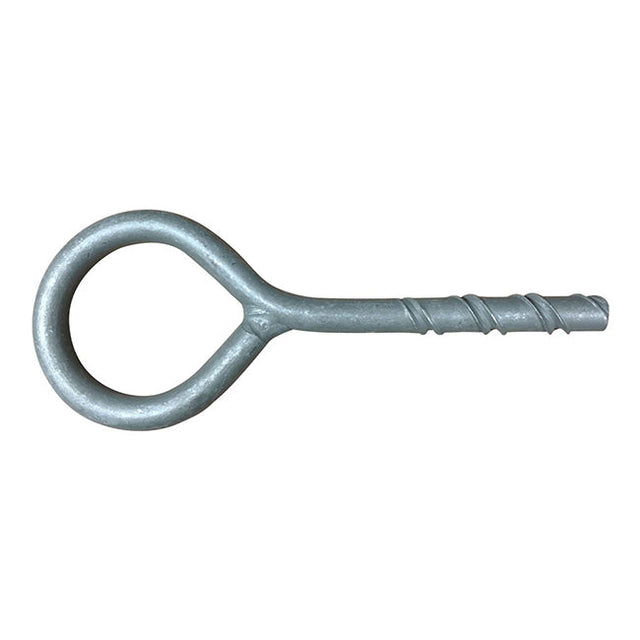 M12 x 120mm Scaffold Ring Bolt  (58mm Eye) Mechanical Zinc 0824M580120