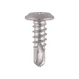 4.8 x 16 Timco Philips No. 2 Low Profile Low Pan Head, Exterior Quality Plating LPP16 / DS-PAN