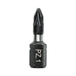 PZ1 x 25mm Addax X6 Impact Screwdriver Bit (Pack of 10) 1PZ25X6