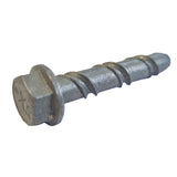 M6 x 30 Excalibur Flange Hex Screw Bolt, Mechanical Zinc