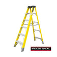 Jefferson 6 Tread x 1.56M Fibreglass Painters Step Ladder, EN131. JEFLADFGLS06