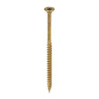 4.5 x 80 Timco Countersunk TX25 Clamp Fix C2 Woodscrews Yellow 45080C2C