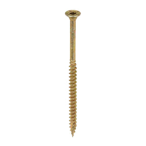 4.5 x 80 Timco Countersunk TX25 Clamp Fix C2 Woodscrews Yellow 45080C2C