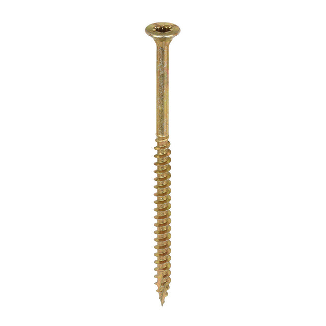 4.5 x 80 Timco Countersunk TX25 Clamp Fix C2 Woodscrews Yellow 45080C2C
