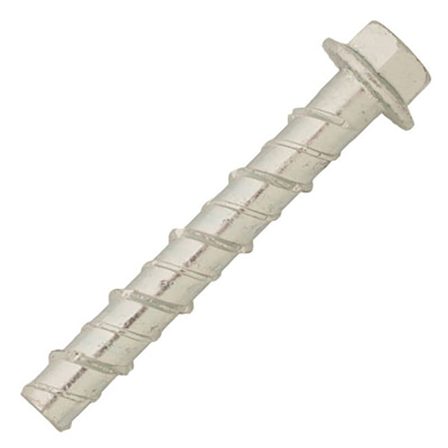 M6 x 50 Scell-It Hexagon Head Concrete Screw Bolt Anchor, Bright Zinc Plated, ETA7. BT7-06050