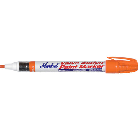Markal Orange Valve Action Paint Marker 96824