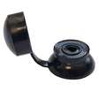 Black M6 x 20mm Hinged Sealing Washer & Cap