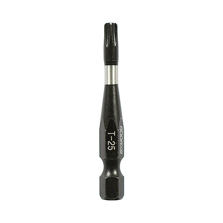 T25 X 50mm Addax X6Impact Screwdriver Bit (Pack of 5) 25TX50X6