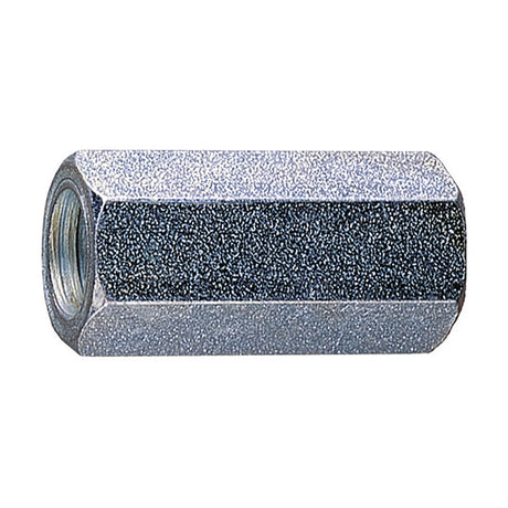 M10 x 30mm Studding Connector Bright Zinc Plated Thinwall 13mm A/F