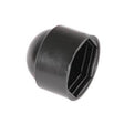 M36 (55mm) Nut & Bolt Cover Cap, Black Plastic Polyethylene