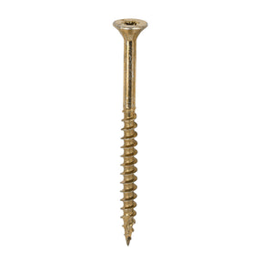 6.0 x 80 Timco Countersunk TX30 Clamp Fix C2 Woodscrews Yellow 60080C2C