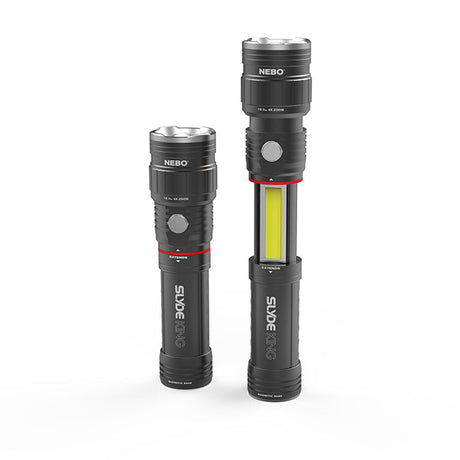 Nebo Slyde King LED Torch  330 Lumens Li-ion USB