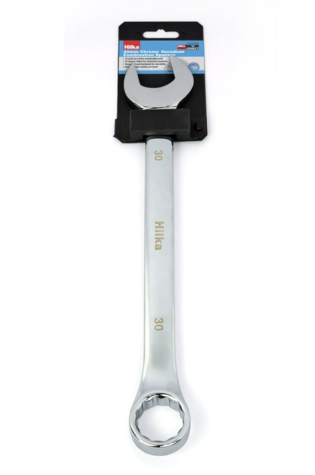 Hilka 30mm Combination Spanner Chrome 15200030