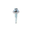 5.5 x 32mm (5/16" Hexagon Head) Self Drill Screws, Metal to Metal, Bright Zinc Plated For Steel 4-12.5mm Thickness with 16mm EPDM Washer ZH32W16B