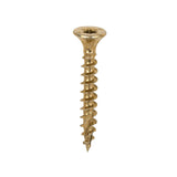 4.0 x 30 Timco Countersunk TX20 Clamp Fix C2 Woodscrews Yellow 40030C2C