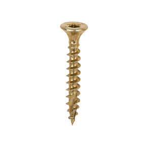 4.0 x 30 Timco Countersunk TX20 Clamp Fix C2 Woodscrews Yellow 40030C2C