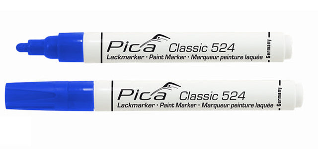 Pica 524/41 Paint Marker Round Tip 2-4mm Blue