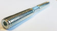 M6 x 40 Wood (24mm) to Metal (12mm) Steel Bright Zinc Plated Dowels, TX 15 Drive