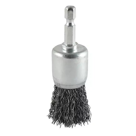 Addax 25mm Crimped Wire Drill End Brush 25SEC