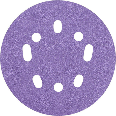 Trend Aluminium Oxide 150mm Random Orbit 180 Grit Sanding Discs, AB/150/180A, Pack of 10