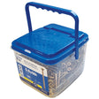 Screw-Tite 5.0 x 50mm Countersunk Pozi PZ2, All Purpose Screw, Net Coat Yellow. (Tub of 600) TFST05050T