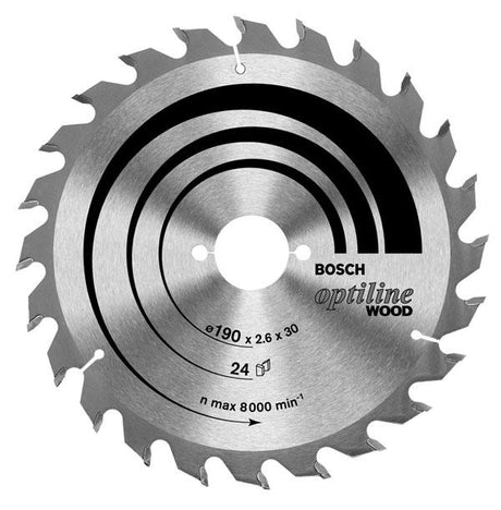 Bosch 230 x 30 x 16 Tungsten carbide Tip Circular Saw Blade Bosch P/No. 2608640635