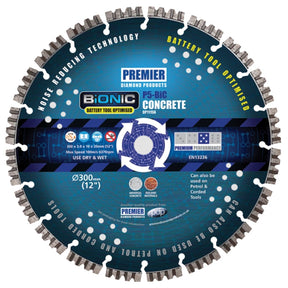 300 x 20mm 5 Star P5-BIMP Bionic Concrete Blade DP11156