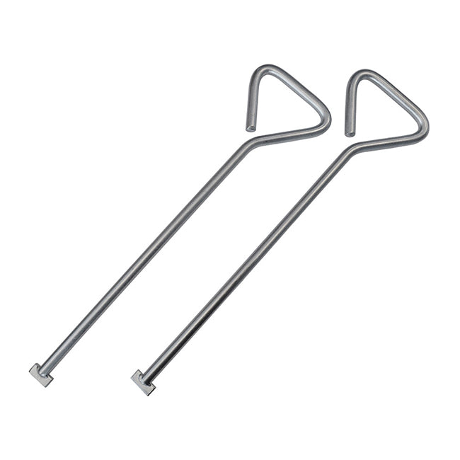 Faithfull 520mm Manhole Cover Keys (Pack of 2) FAIMHK520