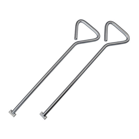 Faithfull 520mm Manhole Cover Keys (Pack of 2) FAIMHK520