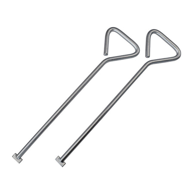 Faithfull 520mm Manhole Cover Keys (Pack of 2) FAIMHK520